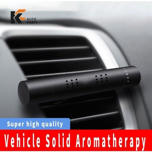 Car Interior Air Freshener Vent Clip Outlet Air Condition Diffuser Solid Flavoring Perfume Fragrance Auto Smell for
