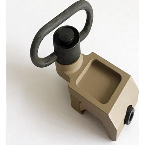 Tactical DD Style Sling Swivel Rifle Scope Mount Fit 20mm Ris Ras Rail For Hunting