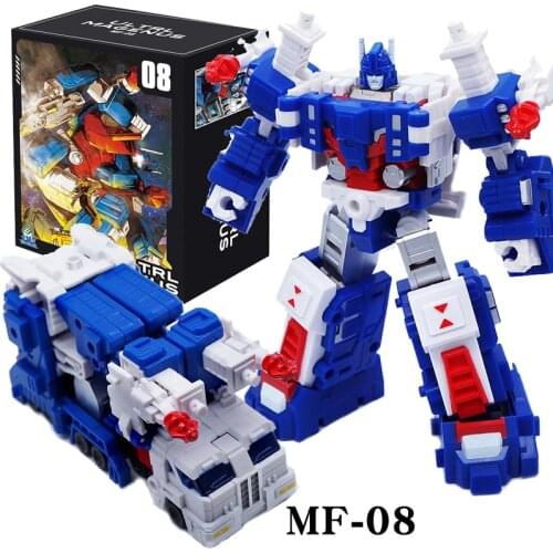 Transformation G1 Ultra Magnus Commander MFT MF-08 MF08 Pocket War KO Action Figure Robot Boy Collection Deformed Toy Gifts