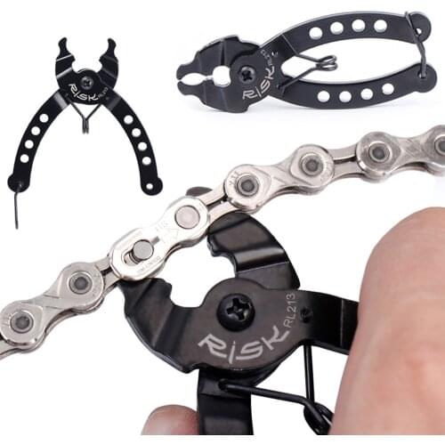 Bicycle Chain Mini Mountain Bike Chain Quick Link Bike Gauge Tool Calipers Measure Screw Chain Hook Cycling Accessories