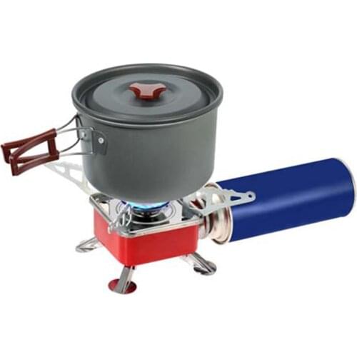 Windproof Foldable Stove Burners Outdoor Mini Portable Square Stove Anti-slip Support Arms YS-BUY