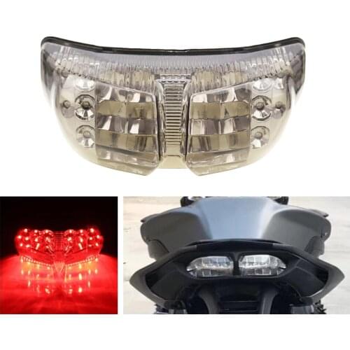 Motorcycle Rear Tail Light Brake Turn Signal Integrated LED Light Smoke For YAMAHA FZ8 / FAZER 2010 2011 2012 2013 2014 2015