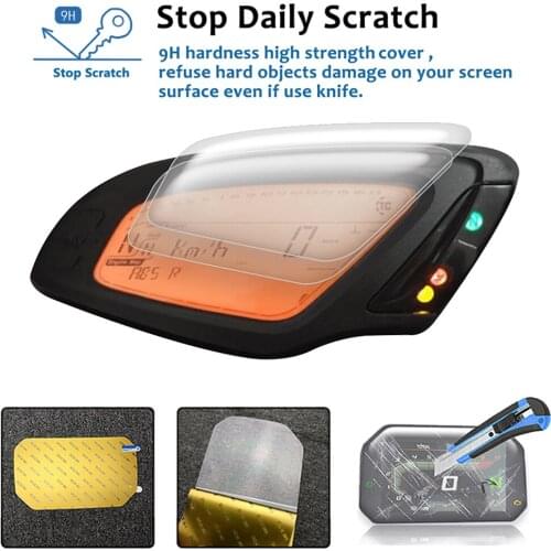 For MV Agusta Brutale 675 Brutale 800 F3 2012-2015 2014 Motorcycle Accessories Cluster Scratch Protection Film Screen Protector