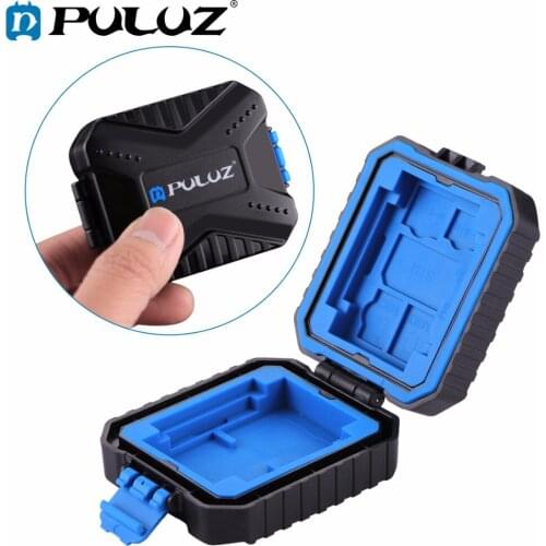 11 in 1 Memory Card Case Holder for for 3SIM 2XQD 2CF 2TF 2SD Card Storage Box Protector Case Waterproof