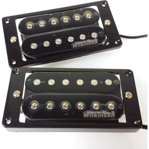 Wilkinson WHHB Electric Guitar Humbucker Pickups - (neck & bridge) Alnico 5 Magnet Copper-Nickel Base Pickup Made In Korea