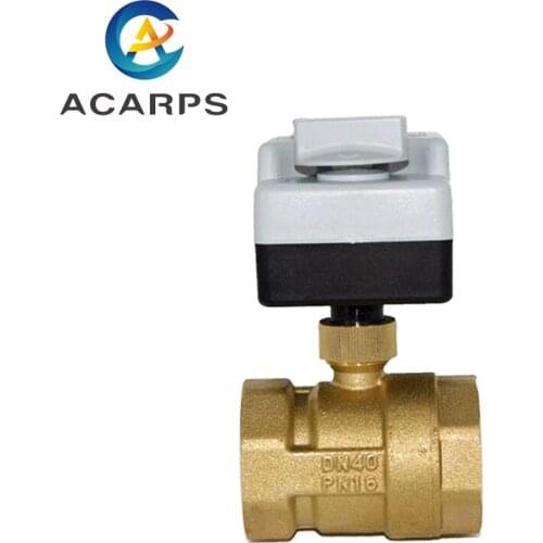 1-1/2" Manual-Automatic Integrated Electric Ball Valve Two-Way Three-Wire Two-Control 220VAC