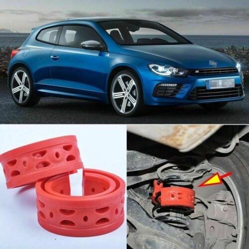 2pcs Rear Air Suspension Shock Bumper Spring Coil Cushion Buffer For VW Scirocco