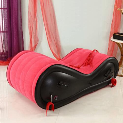 2020 New Sex Inflatable Sofa Bed Velvet Soft Living Room Furniture Sofas Chair Adult For Couple Erotic Bed Lazy Muebles Futon