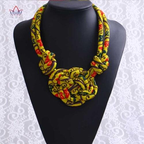 2020 African Handmade Twist Choker Necklace For Women Boho Style Necklaces & Pendants Rope Chain For Best Friends Gift WYb306