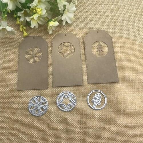 3Pcs/set Christmas tree Metal Cutting Dies Stencils for DIY Scrapbooking Album Paper Card Decorative Craft Embossing Die Cuts