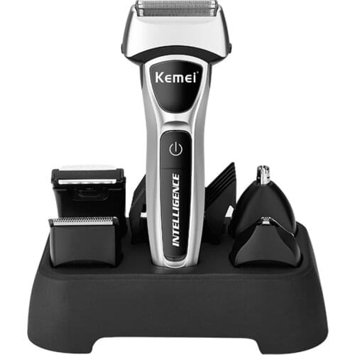 5in1 wet dry electric shaver for men male electric razor rechargeable beard shaving machine facial cleaning shaver body