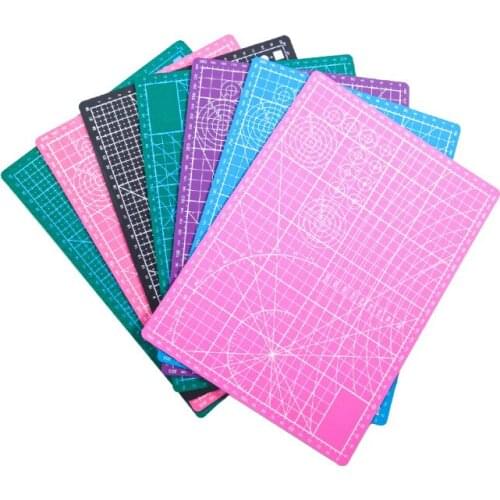 A3 A4 5 PVC Cutting Mat Workbench Patchwork Cut Pad Sewing Manual DIY Knife Engraving Leather Cutting Board Single Side Underlay
