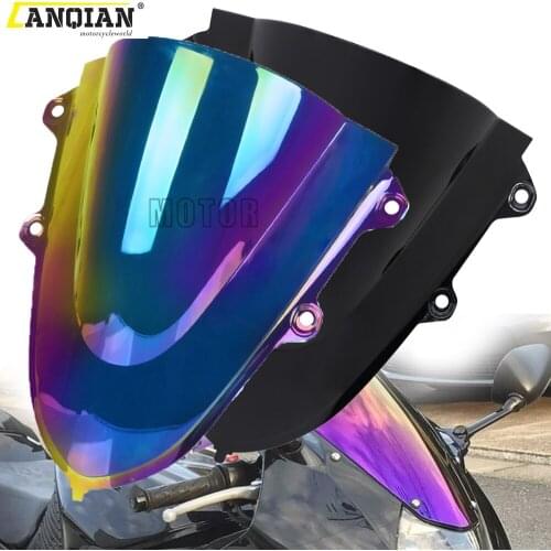 Motorcycle Accessories Windshield For YAMAHA YZF R15 YZFR15 V3 2017 2018 2019 Windscreen Deflectors Protector YZF Visor Viser