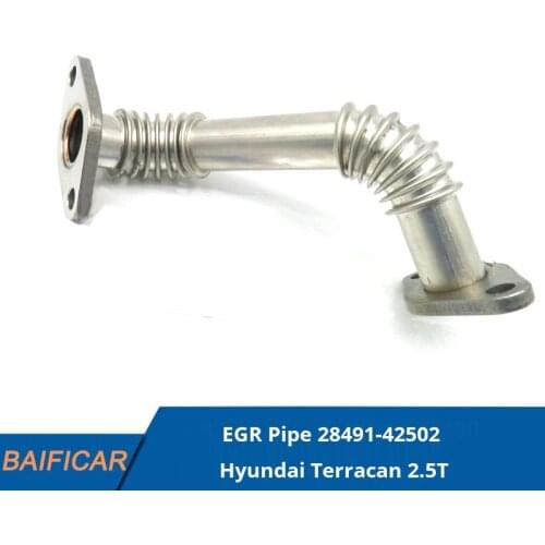 Baificar Brand New Genuine Exhaust Gas Recirculation Valve EGR Pipe 28491-42502 For Hyundai Terracan 2.5T