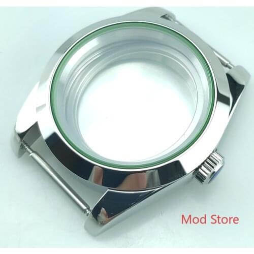 HQ 10ATM Tested WR 39mm Milgauss Style Watch Case Mod Fit Seagull ETA2836 DG2813 Miyota8215/8205/821A Mov't