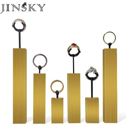 Metal Jewelry Rack Ring holder light luxury INS earrings rack display rack jewelry display props
