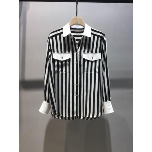 EVACANDIS Women's Striped Shirts