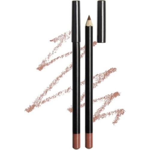 Makeup Pigmented Long Lasting Waterproof Lip liner Pencil Matte Smooth Nude Brown lip Pen Cusmetics Custom Label Wholesale