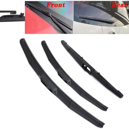 Car Front Windscreen Hybrid Wiper Blades For SsangYong Korando 2011- 2017 Windshield window wipers blade