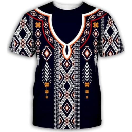 Fashion Men t shirt Bohemia style 3D All Over Printed National Art Style T Shirt For Men&Women streetwear Casual t-shirt