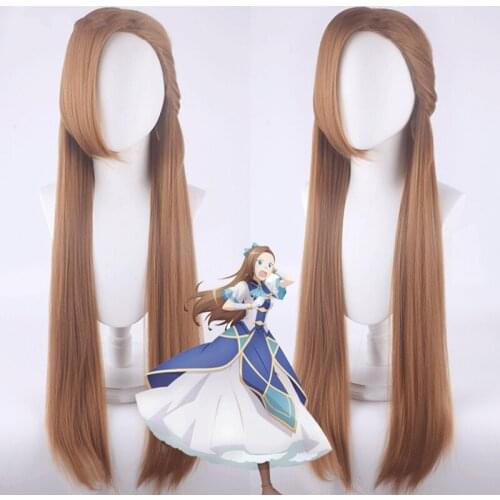 My Next Life as a Villainess: All Routes Lead to Doom! Catarina Claes Katarina Claes Wigs Brown 80cm Long Cosplay Wig + Wig Cap