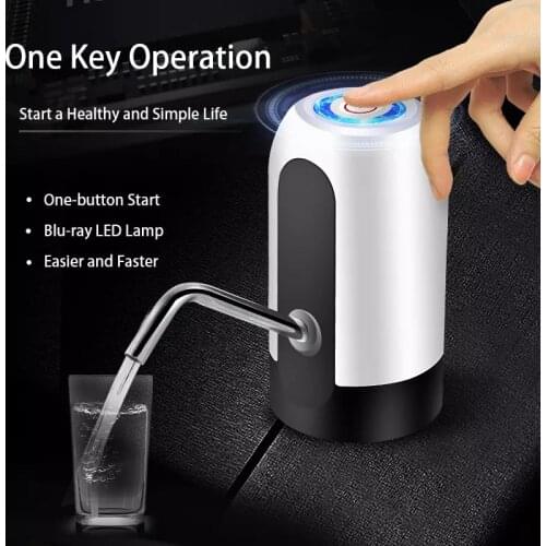 Water Bottle Pump Usb Charging Automatic Electric Water Dispenser Pump Auto Switch Drinking Dispenser for Pumping Device