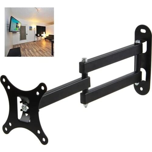 Wall Bracket Tilt Swivel Plasma TV Wall Holder Universal LCD LED TV Wall Mount PC Monitor TV Holder Rotated TV