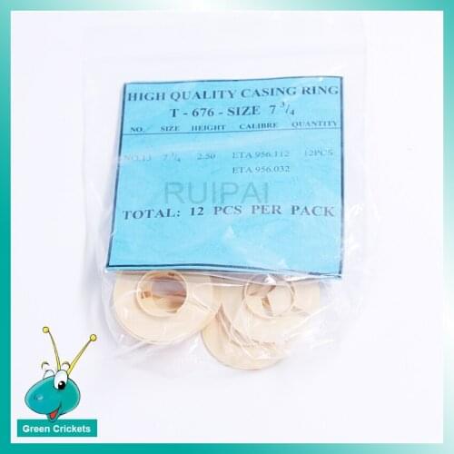 Wholesale 12pcs/bag Watch Movement Refill Tool Ring Piece,Watch Movement Caseing Ring for ETA 956.112 ETA 956.032