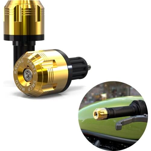 Pair Motorcycle Handlebar Grips End Plugs Handle Bar Cap For Honda CBR 600RR 1000RR CBR 600RR 1000RR