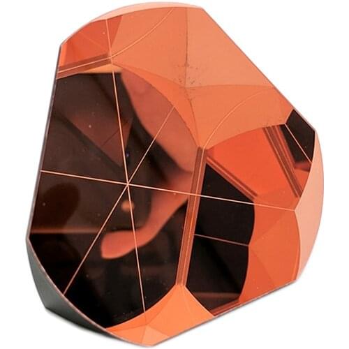 Pyramid Prism Rangefinder Internal Total Reflection Second Level Pyramid Retroreflective Prism Cone Surface