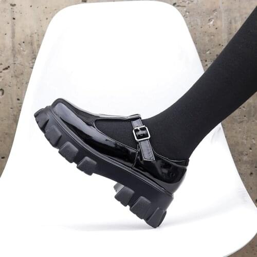 Spring new winter womens belt buckle high heeled boots high heeled womens shoes high quality Pu thick soled womens shoes