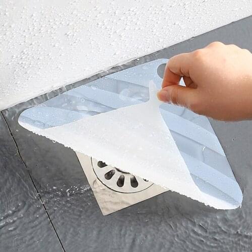 Thick Floor Drain Deodorant Cover Smell Removal Sealing Silicone Sewer Covers Kitchen Bathroom Floor Drain Mat Bathroom Tool