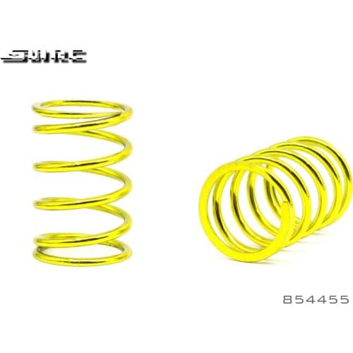 "SNRC 854455 1:8 RCAccessories SHOCK ABSORBER SPRING OKAY 2.4X5.5X40 INNER HOLE 21 SILVER"