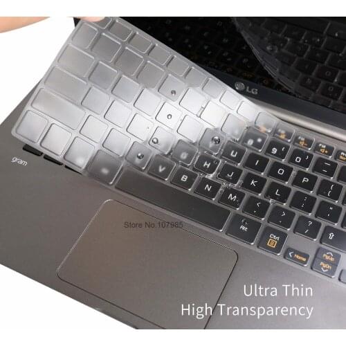 Laptop TPU Keyboard Cover Skin Protector film for LG Gram 14Z970 14Z980 13Z970 13Z980 FHD Ultra thin Waterproof Keyboard