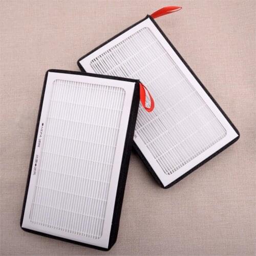 2Pcs Car Cabin HEPA Air Filter with Activated Carbon Fit for Tesla Model 3 2017 2018 2019 2020 Accessories