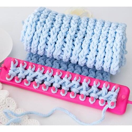1 SET Magic Crochet Tools Plastic Long Tools For Hand Knitting Scarf Knitting Tool Crochet Tools