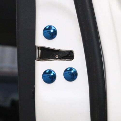 12PCS Aluminum Car Door Lock Screw Cap Protection Cover Case for Honda CRV TYPER Civic HR-V Accord Waterproof Door Screw Cover