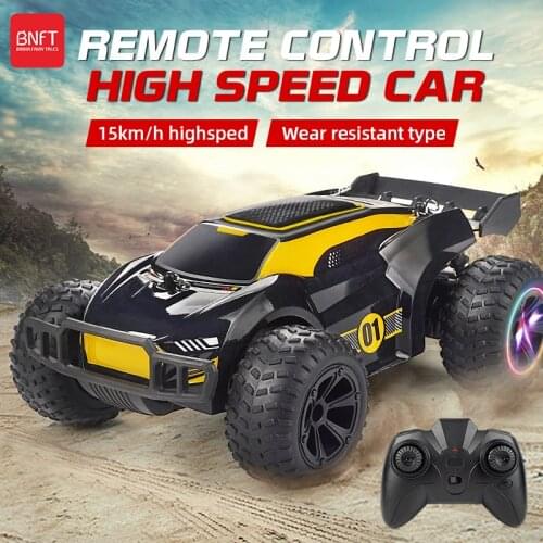 2.4G RC High Speed Drift Stunt Car With Light 15km/h Childrens Remote Control Cross Country Climbing Vehicle Toys Gift
