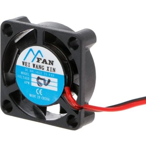 25×25×7mm DC 5V 12V 2-Pin Cooler Brushless Chipset Heatsink Mini Cooling Fan 2507