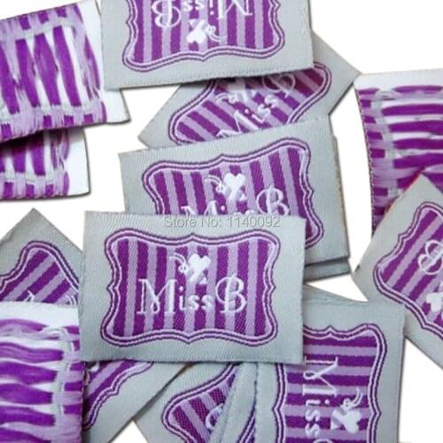 Free Shipping Customized garment shirt jacket shoe labels/woven labels/logo/printed clothing label/embroidered tag 1000pcs a lot