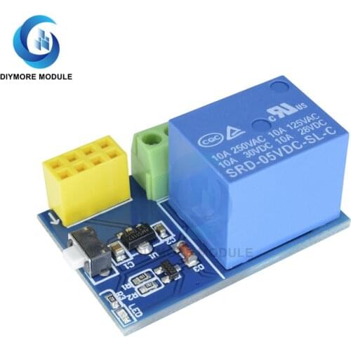 DC 5V WIFI Relay Module ESP8266 ESP-01/01S Wireless Wifi Delay Relay Switch for Smart Home Door Garage Remote Control No ESP-01S