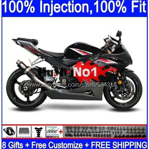 Injection For SUZUKI GSX R1000 GSXR-1000 2005 2006 21MC.93 GSX-R1000 GSXR 1000 1000CC 05 K5 GSXR1000 05 06 Fairing Black Gloss