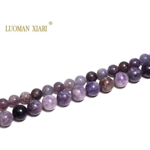 Fine AA 100% Natural Phosphosiderite Gemstone Round Natural Stone Beads For Jewelry Making DIY Bracelet Necklace 6/8 MM