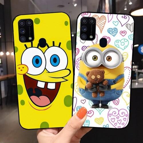 Soft TPU Case For Samsung M31 M315F Case 6.4" Silicone Back Cover for Samsung Galaxy M31 M 31 Phone Case Funda Coque Bumper