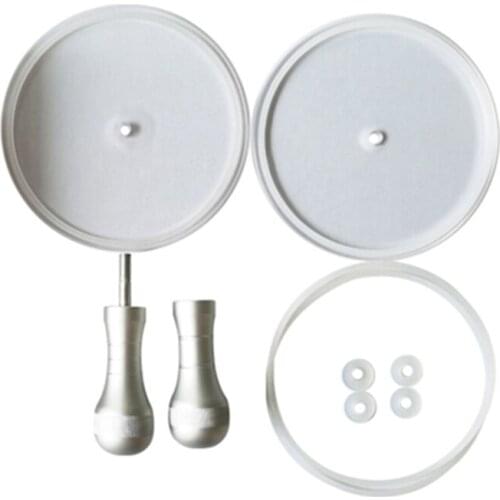 New LP Vinyl Record Cleaner Clamp Record Label Saver Protector Waterproof Acrylic