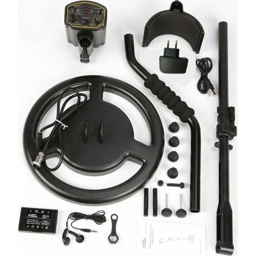 Metal Detector Underground Depth1.8m AR944M Scanner Finder tool 7.4V 1200mAh li-Battery for Gold Digger Treasure Seeking Hunter