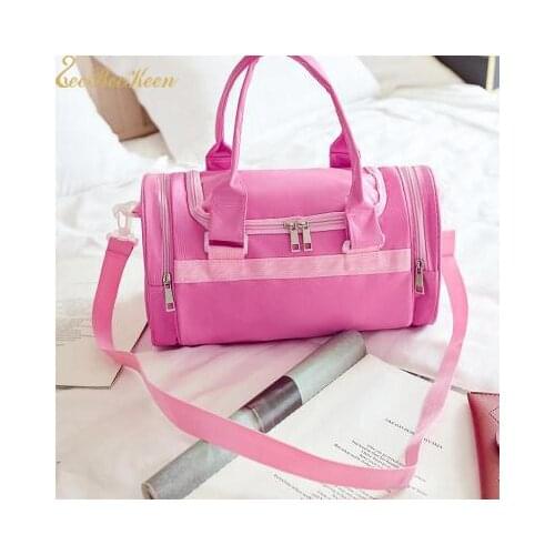 Pink/rose/purple/black Ballet Dance Bag Women Ballet Gymnastic Sports Yoga Bag For Girls Handbag Crossbody Cavans Bag For Child