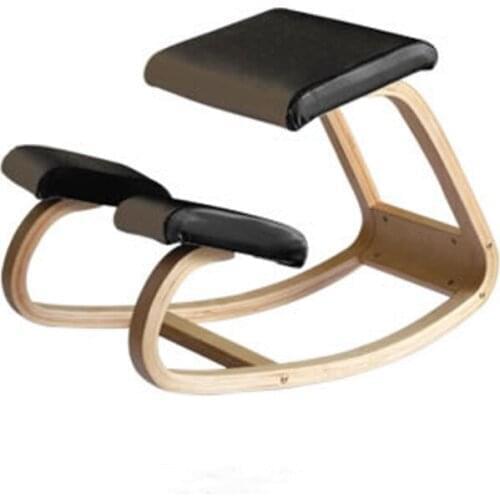 Kneeling Chair,Correct The Hunchback to Protect The Spine Swing Posture,Suitable for Wooden Benches in Home Office Gym