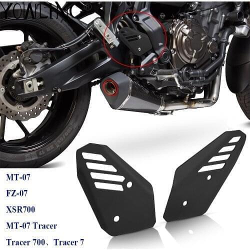 For YAMAHA MT-07 Moto Cage TRACER 700 TRACER 7 GT XSR 700 XTribute FZ-07 Rear Brake Master Cylinder Heel Protective Cover Guard