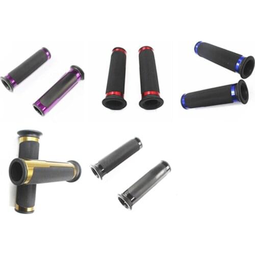 Universal Motorcycle 7/8" 22mm Handlebar Rubber Gel Hand Grips For Kawasaki Ninja Vulcan Voyager Dual Sport bike